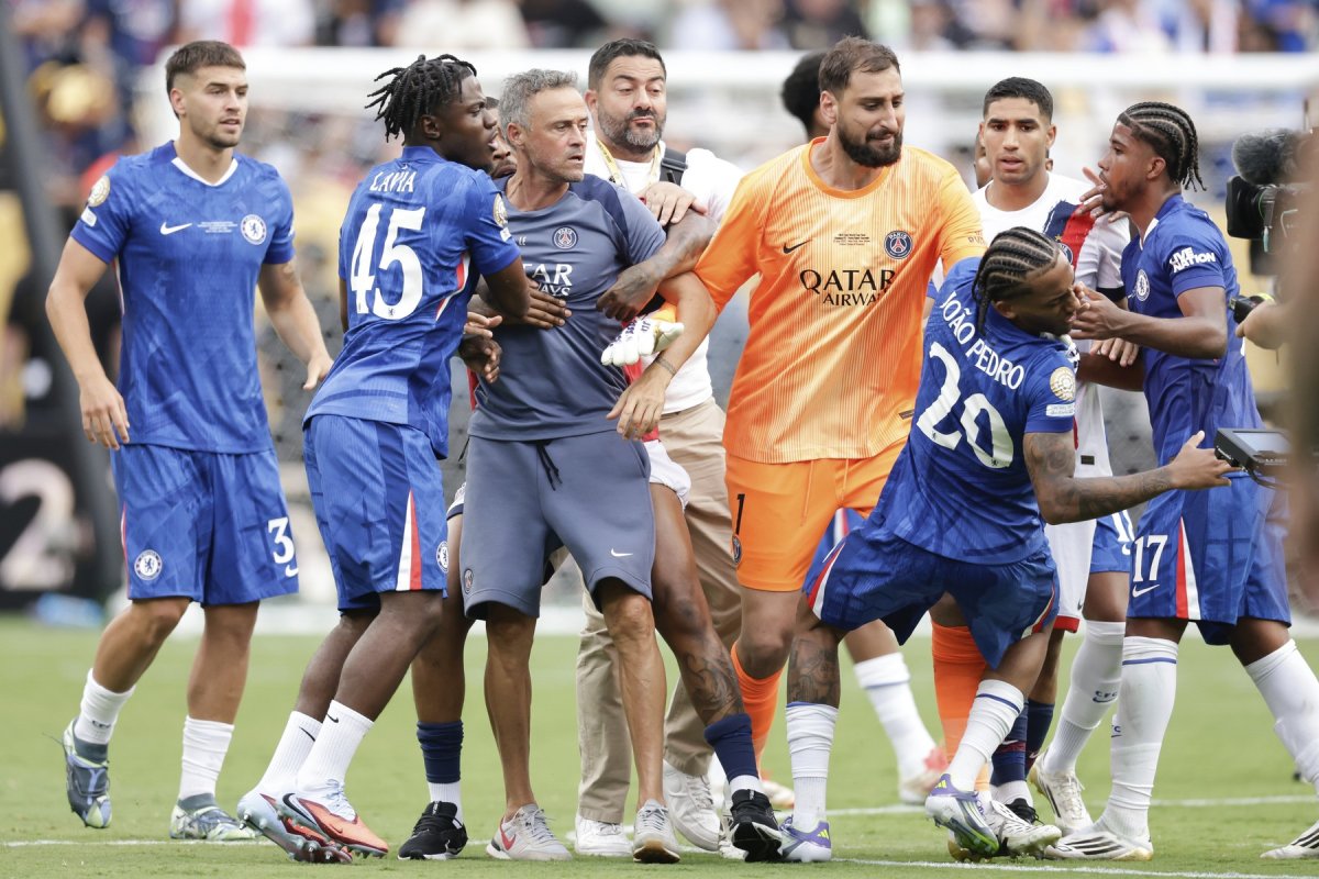 Luis Enrique a fost în centrul scandalului de la finalul meciului cu Chelsea