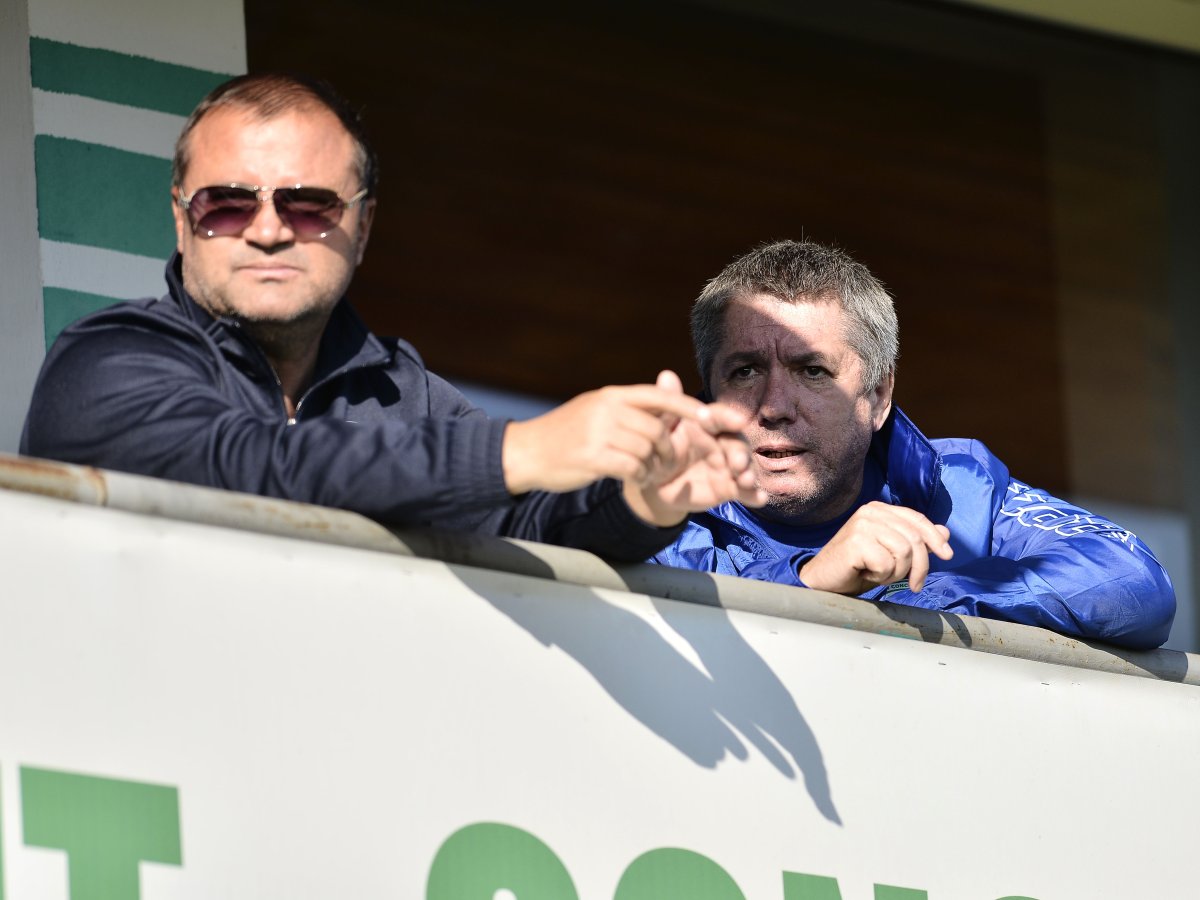 Costel Orac, alături de Cornel Țălnar