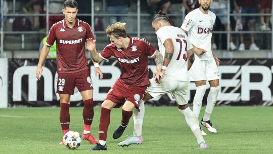 Victor Angelescu a reacționat după ce rapidiștii s-au certat pe teren la meciul cu CFR: ”Au existat tensiuni”