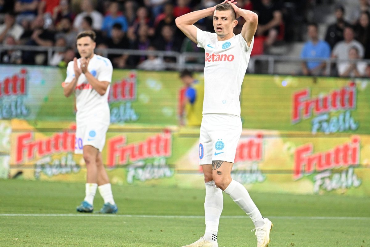 Florin Tănase, cartonaș roșu în partida cu Shkendija