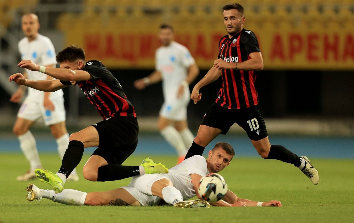 FCSB a pierdut partida tur cu Shkendija din runda a doua preliminară UCL, scor 0-1
