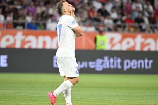 Darius Olaru, incert pentru returul cu Shkendija! Ce verdict au dat medicii pentru fotbalistul lui FCSB
