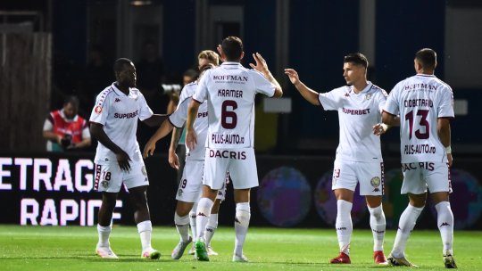 Csikszereda - Rapid 0-2! Giuleștenii se instalează pe primul loc în SuperLiga