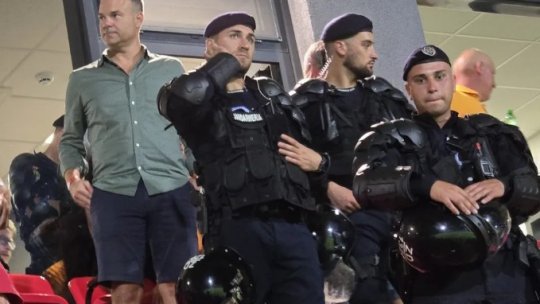 Jandarmii au intervenit în zona VIP la Csikszereda - Rapid, când au văzut ce se întâmplă. Maghiarii au izbucnit: ”Cred că este o glumă”