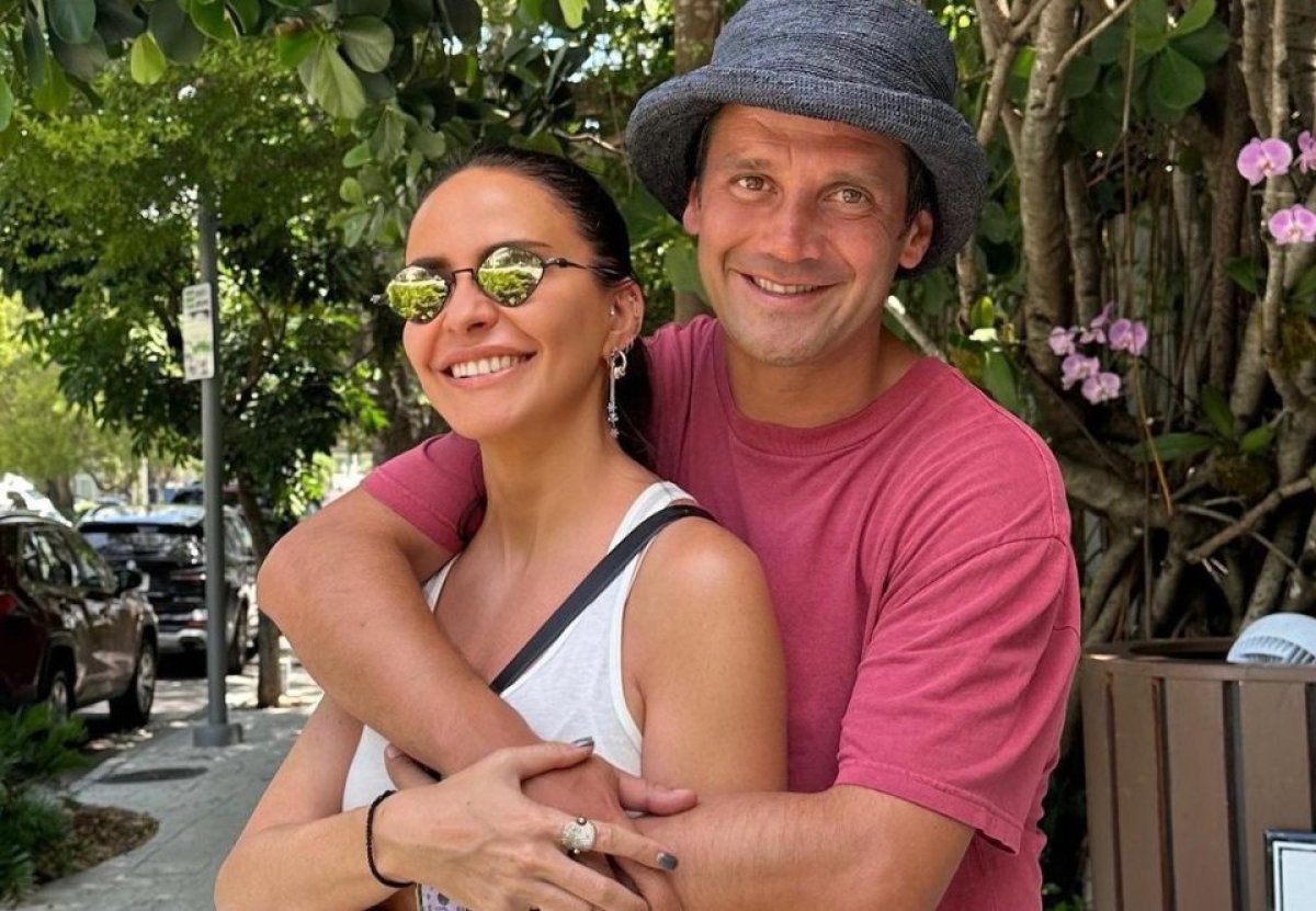 Cristi Chivu și soția lui, Adelina Chivu