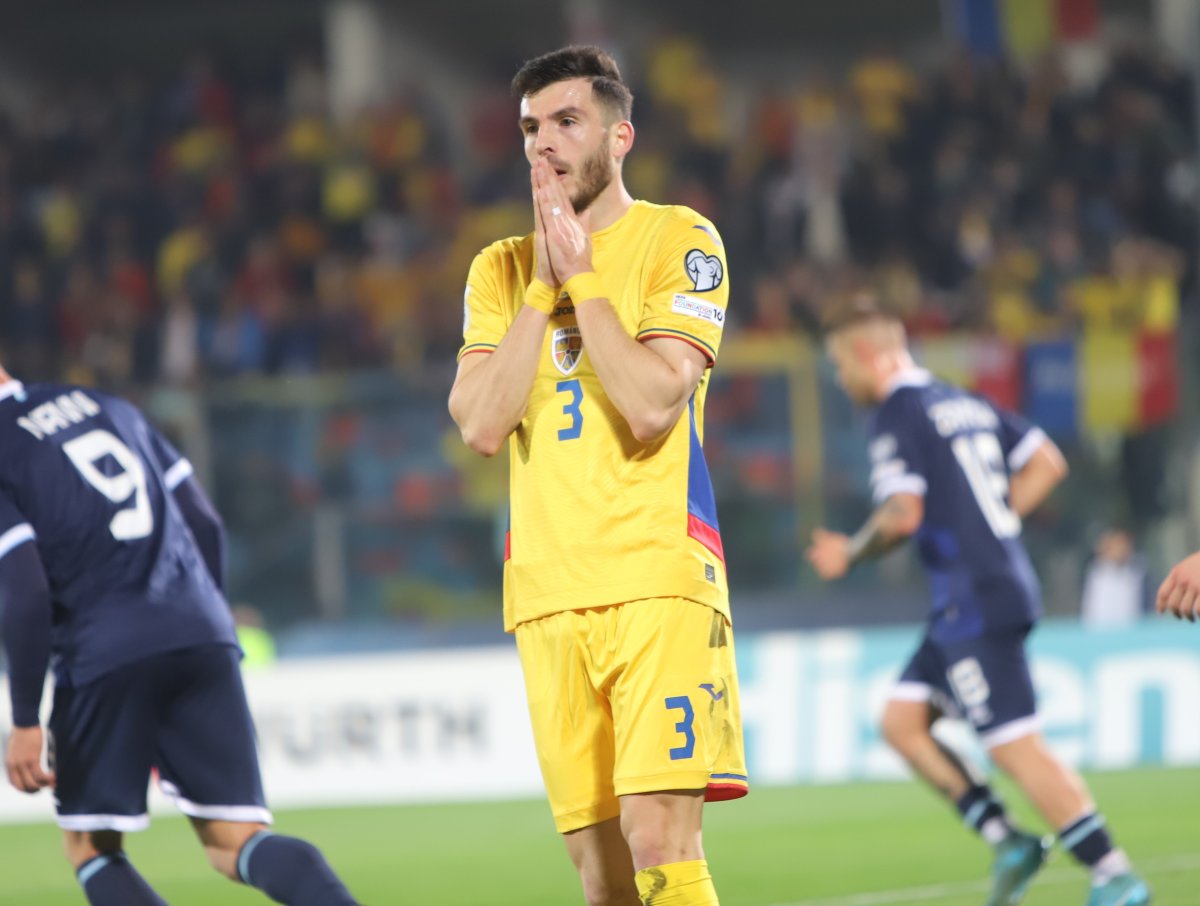 Mihai Popescu a debutat pentru naționala României în această primăvară