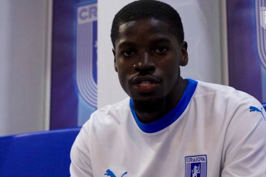 Steven Nsimba a semnat cu Universitatea Craiova