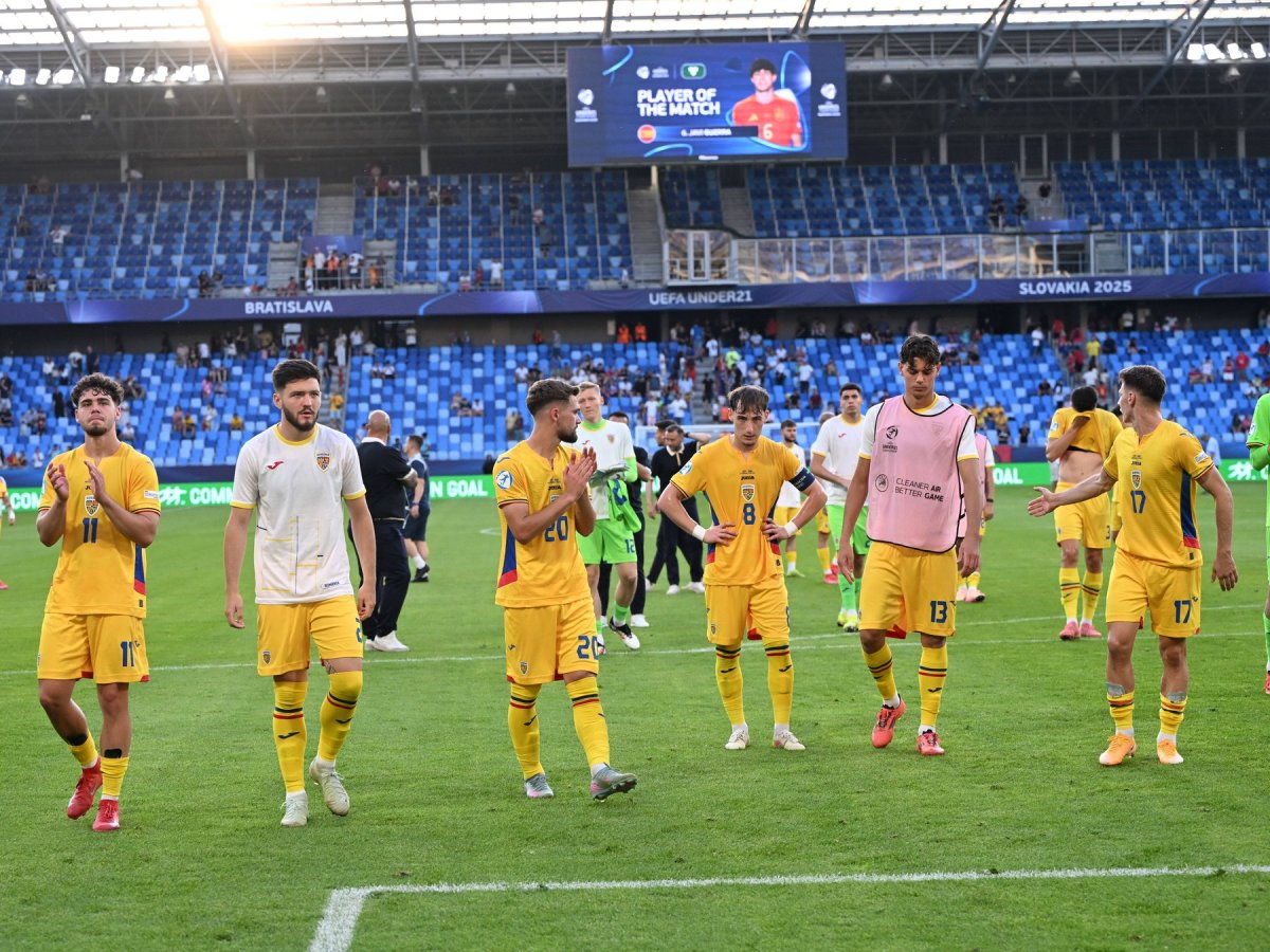 Matteo Duțu purta numărul 13 pentru naționala U21.