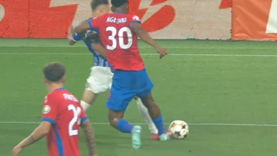 Ngezana a comis un nou penalty! VAR a verificat atent faza controversată din FCSB - Farul