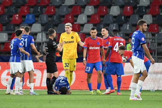 Târnovanu, prima reacție după eliminare: ”Asta i-am zis lui Găman! Nu poți să arbitrezi așa, să ne arbitrăm singuri!”