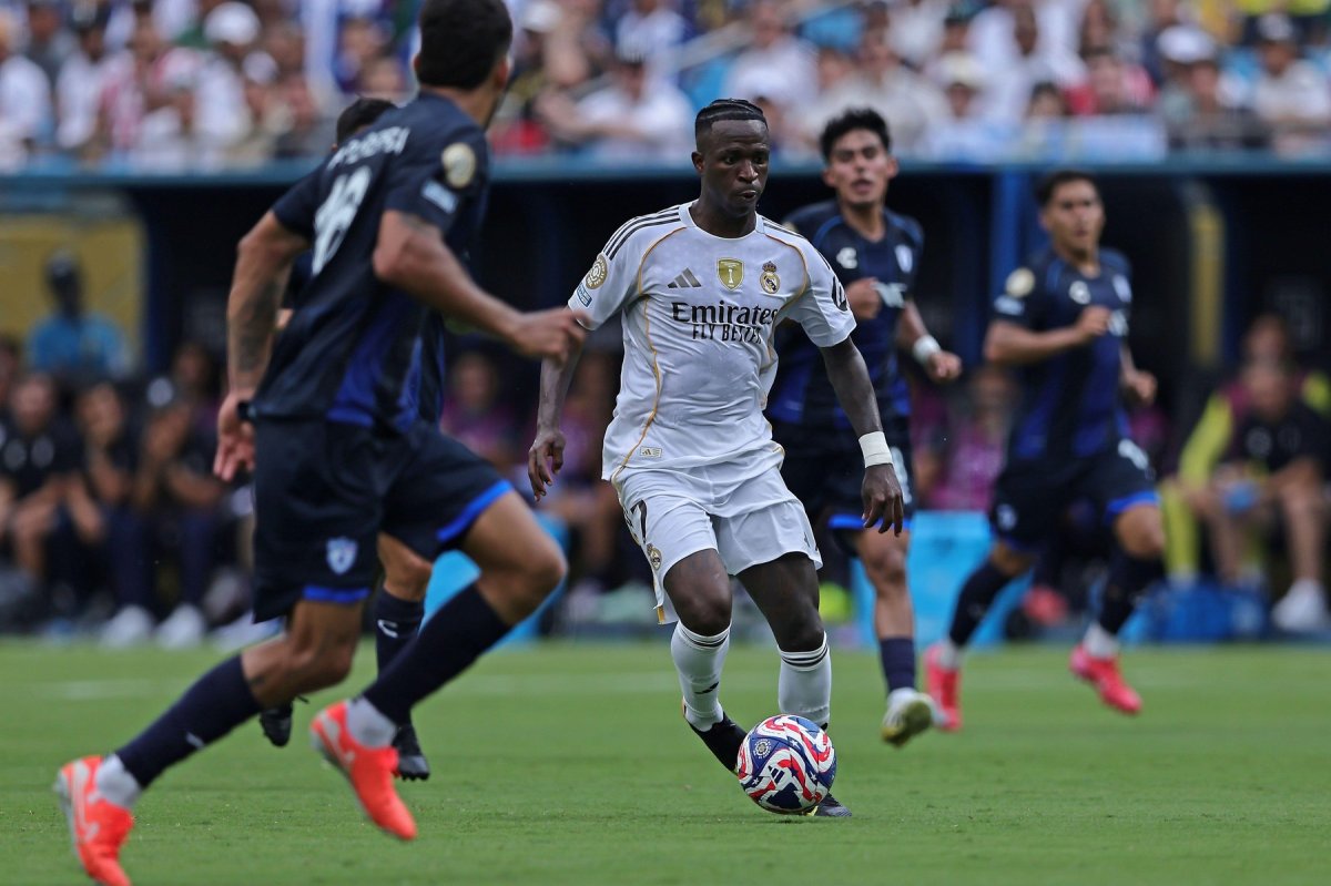 Vinicius jr. joacă la Real Madrid din 2018
