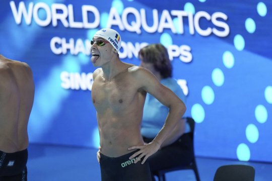 David Popovici a debutat cu dreptul la Campionatele Mondiale! Românul a scăpat de un mare rival