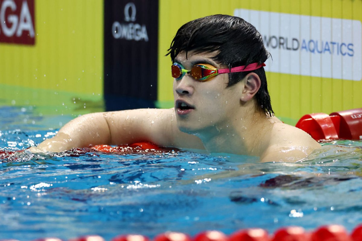 Pan Zhanle a ratat calificarea în semifinalele probei de 200 de metri liber