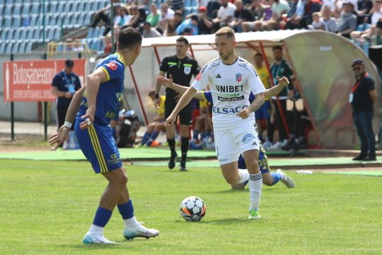 FC Botoșani - Unirea Slobozia 4-0. Recital pe ”Municipal”. Trupa lui Prepeliță, la pământ