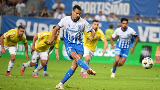 Universitatea Craiova - U Cluj 2-1.  Al Hamlawi, erou pentru echipa lui Rădoi. Dublă decisivă în finalul meciului cu ”Șepcile roșii”