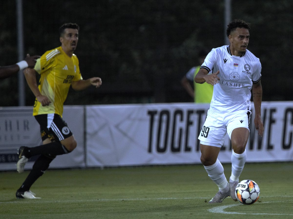 U Cluj a remizat 0-0 împotriva lui Ararat-Armenia