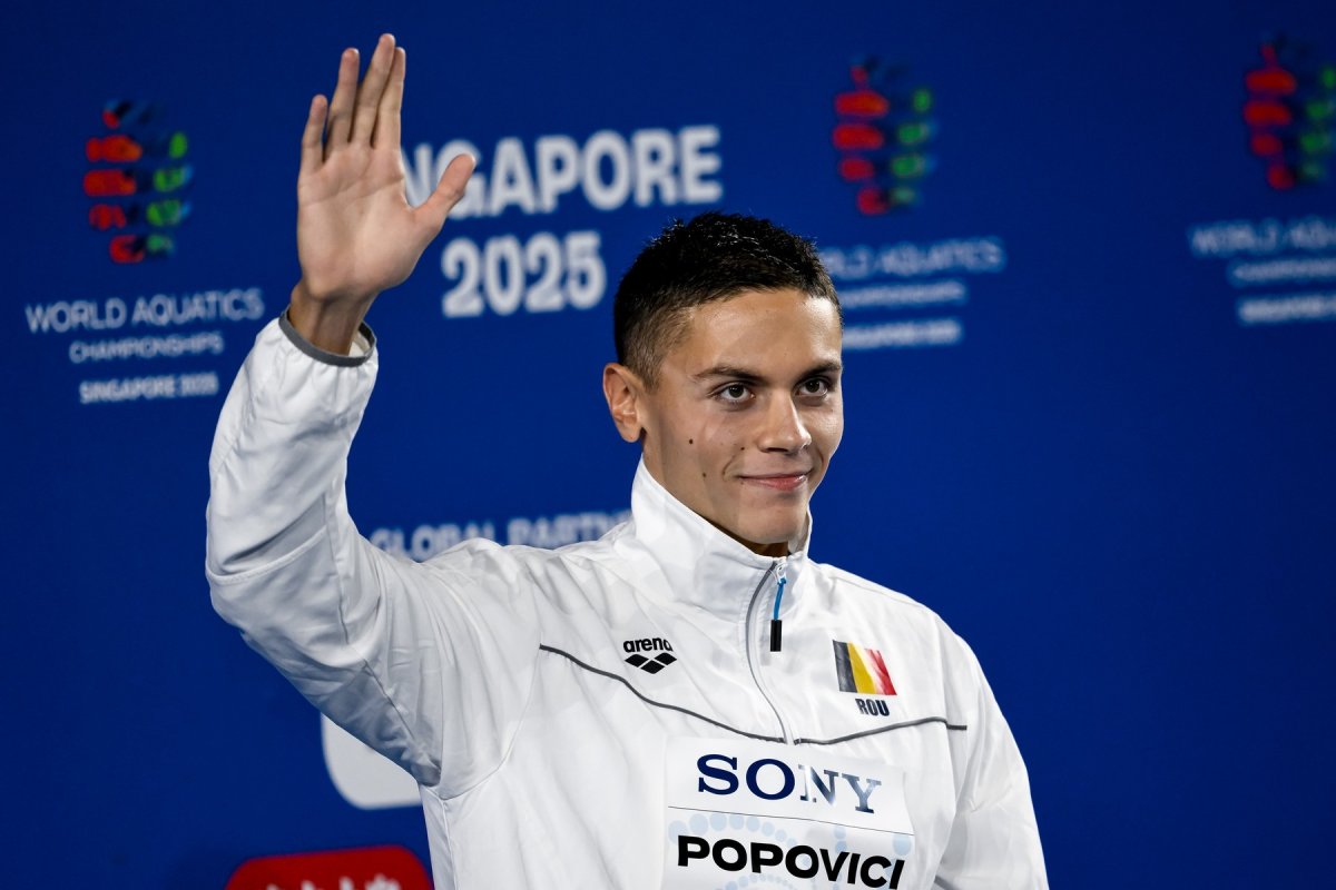 David Popovici reușit să câștige din nou un aur mondial după o pauză de trei ani