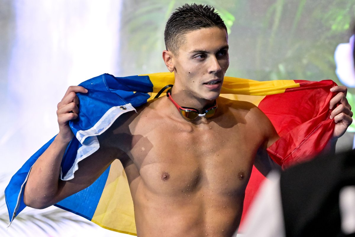 David Popovici a reușit o nouă performanță