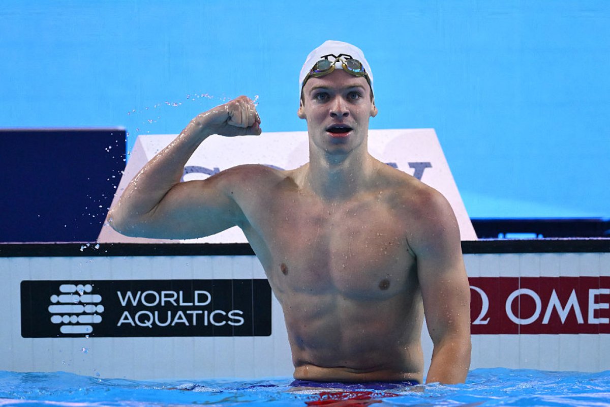 Leon Marchand este una dintre vedetele natatiei mondiale