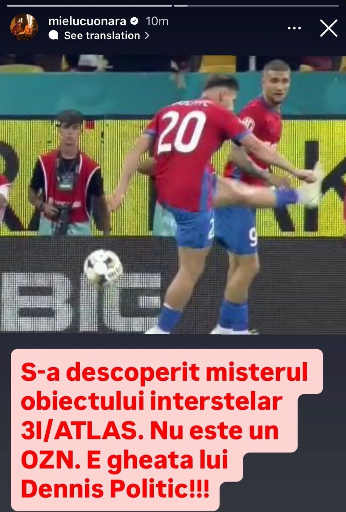 Dan Capatos după ce Dennis Politic a trecut la rivala FCSB