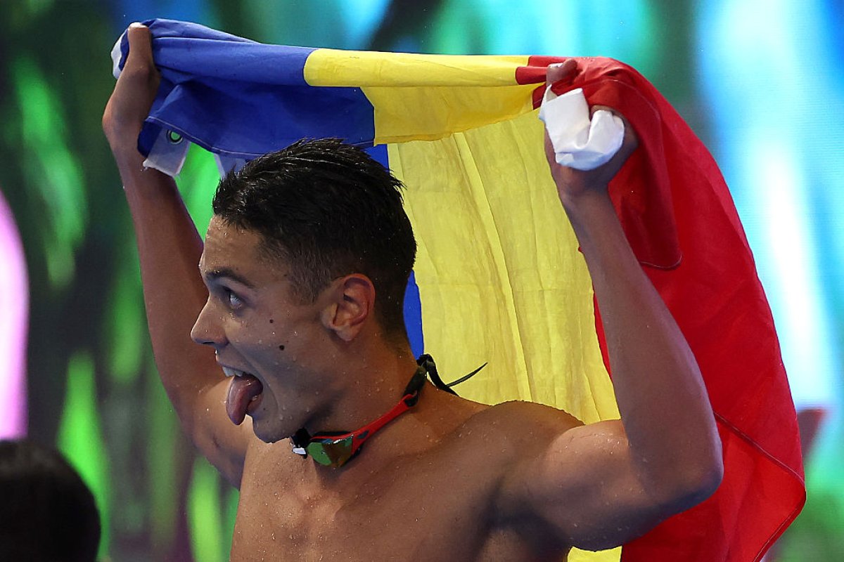 David Popovici a arătat o formă senzațională Campionatul Mondial de Natație din Singapore