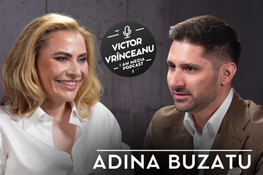 Podcast I AM MEDIA, ediția a 29-a | Episodul cu Adina Buzatu, ACUM, pe Youtube iAMnews.ro!