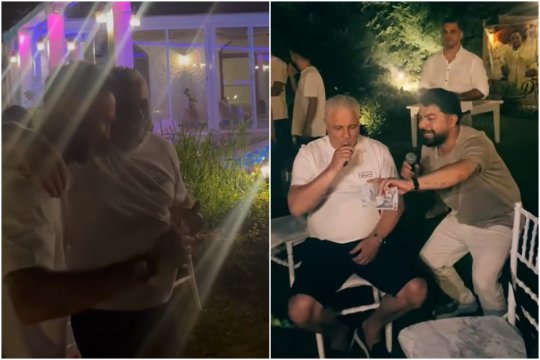 Șumudică, spectacol total pe manele la ziua de naștere a lui Drăguș! Imagini de senzație: nici Drăgușin nu a lipsit