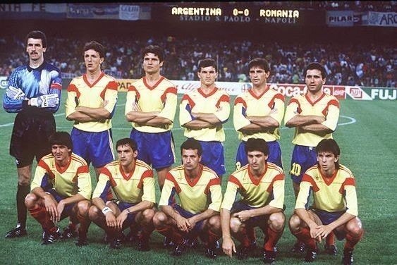 Echipa României la Campionatul Mondial din 1990