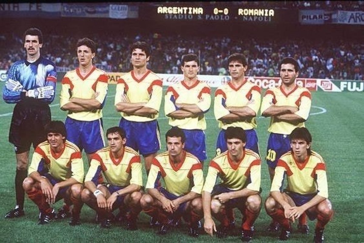 Echipa României la Campionatul Mondial din 1990