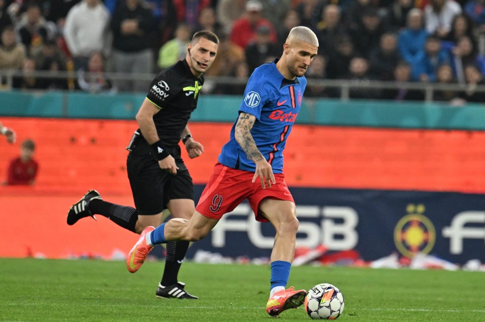 Daniel Bîrligea a ajuns sezonul trecut la FCSB, de la CFR Cluj, și a devenit om de bază în echipa lui Charalambous