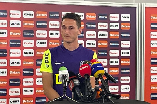 Alin Fică a explicat gestul de după gol: "Aveam un feeling că voi marca"