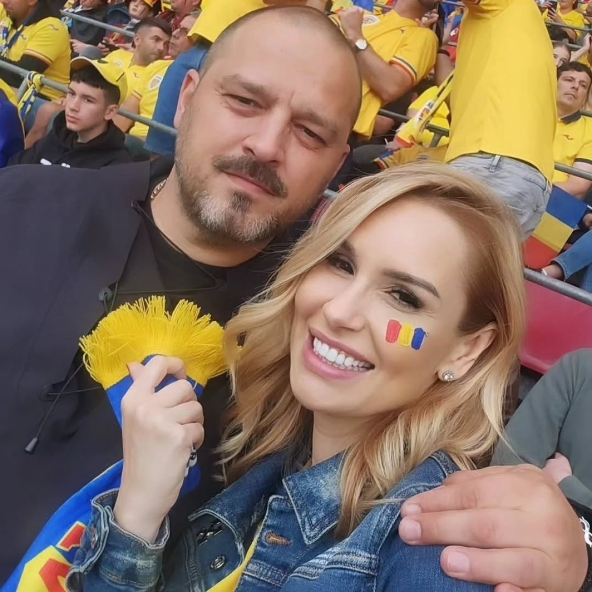Vasile Geambazi și soția lui, Gabriela Pavel