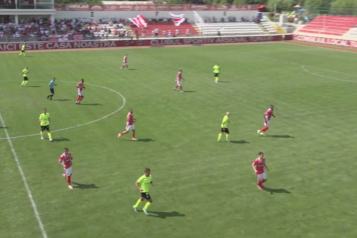 Dinamo a remizat cu CS Tunari, scor 1-1, în ultimul amical al verii