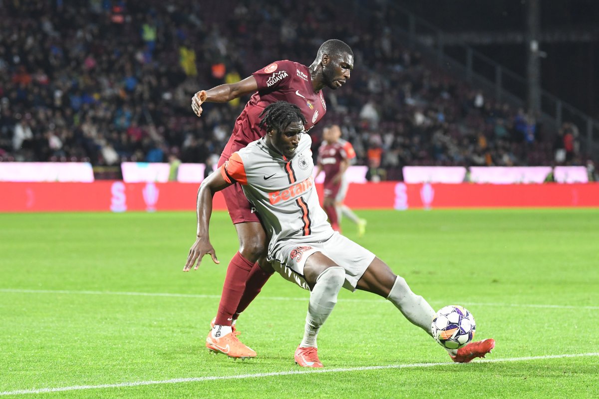 Jordan Gele a fost adus la FCSB în luna februarie, de la Unirea Slobozia