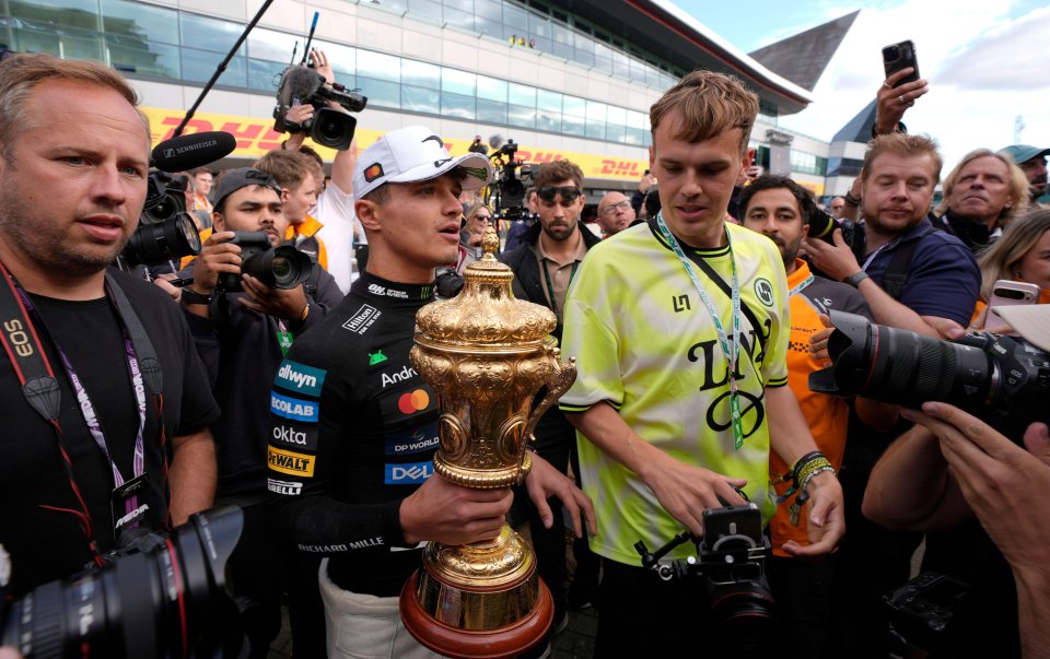 Lando Norris a câștigat Marele Premiu al Marii Britanii