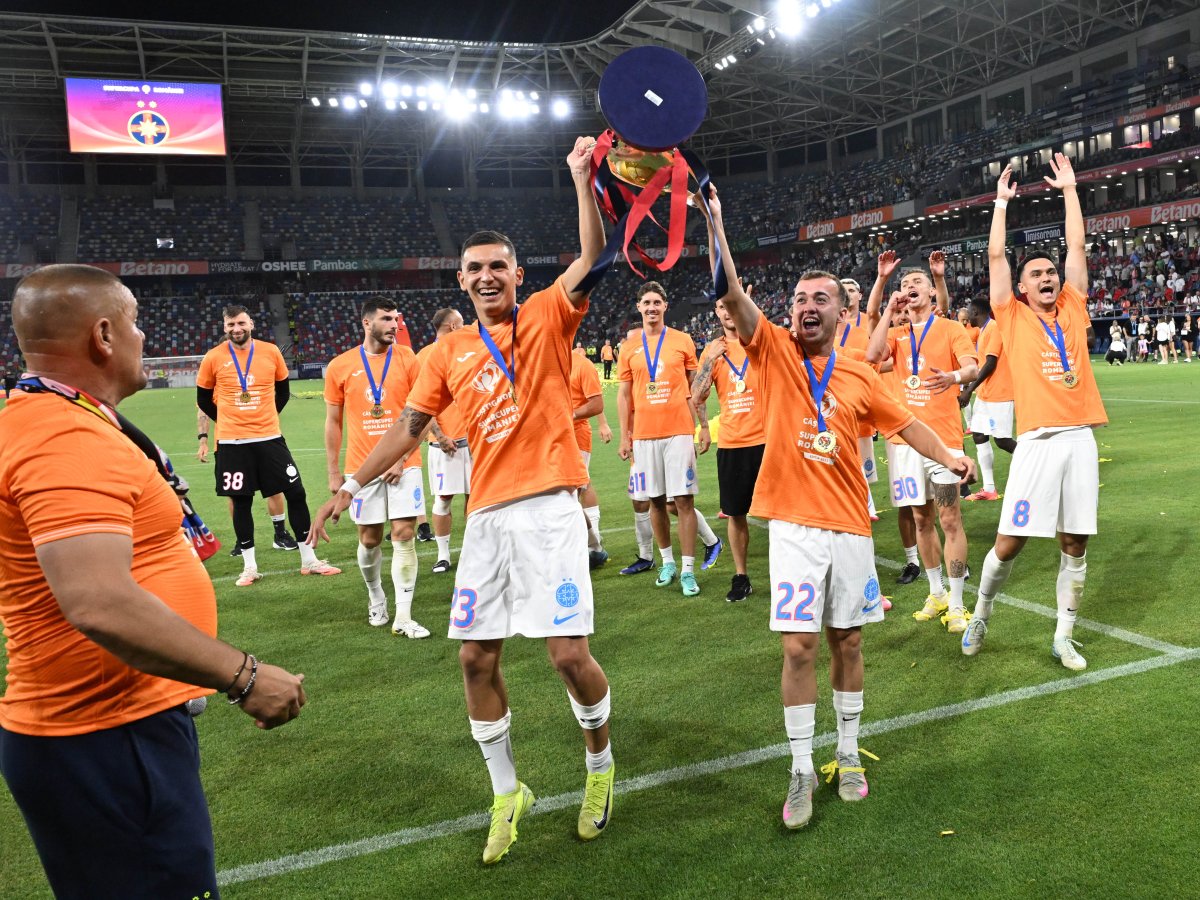 Ionuț Cercel și Mihai Toma, cu Supercupa României