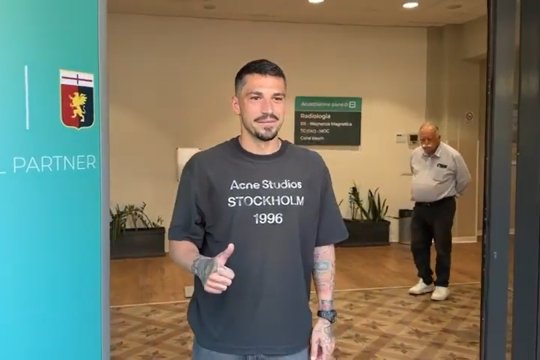 Nicușor Stanciu a ajuns la Genoa și a făcut vizita medicală! Dan Șucu va fi prezent la reunirea lotului
