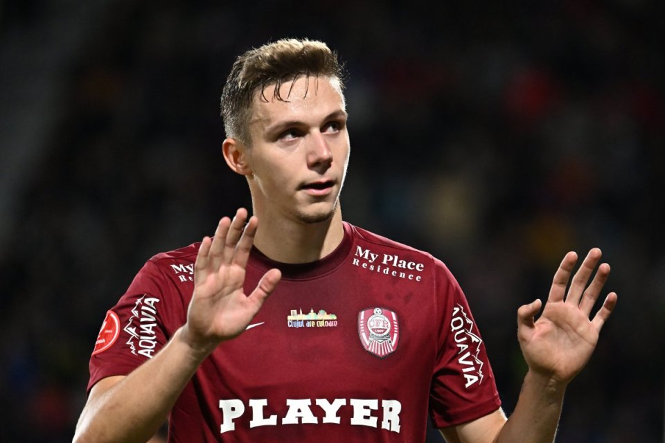 Ziua și ”transferul” pentru Louis Munteanu. Atacantul de la CFR, în vizorul a două forțe din Franța