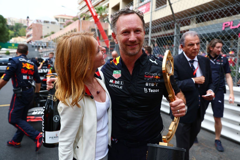 Christian Horner, alături de soția sa, fosta membră Spice Girls Geri Halliwell