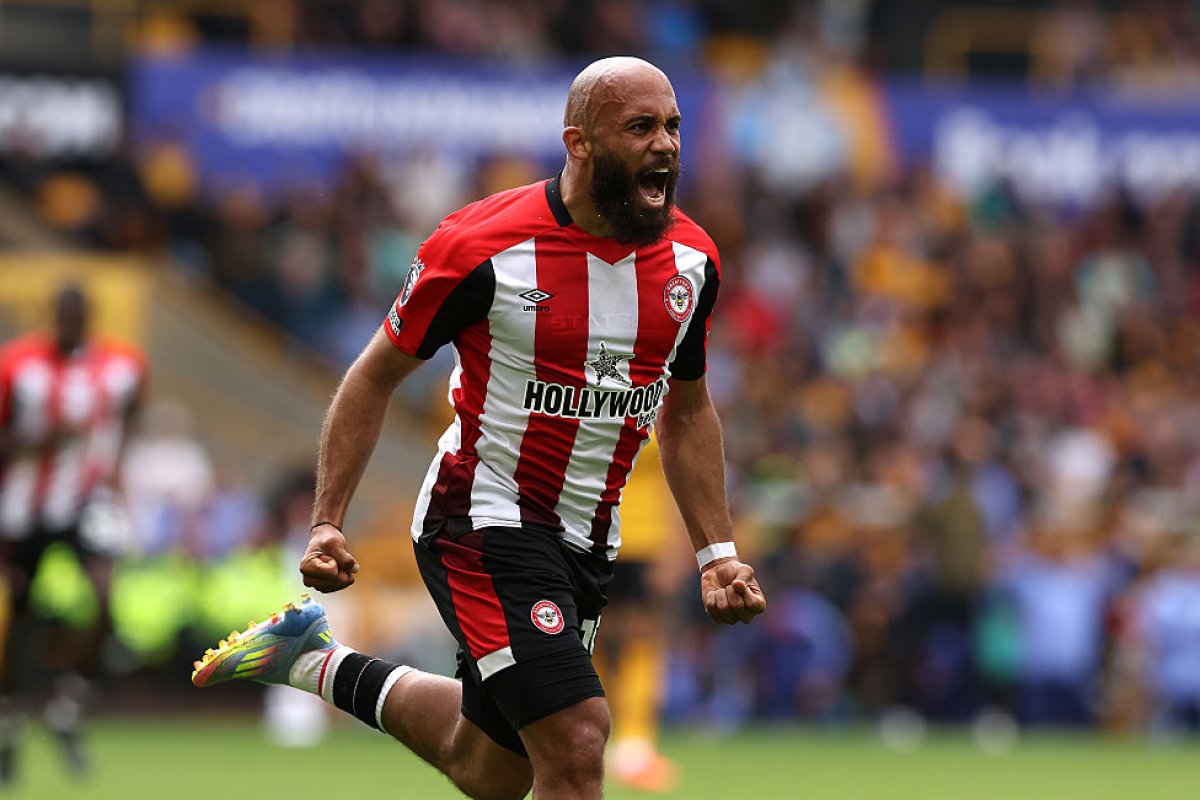 Bryan Mbeumo a impresionat în sezonul trecut la Brentford