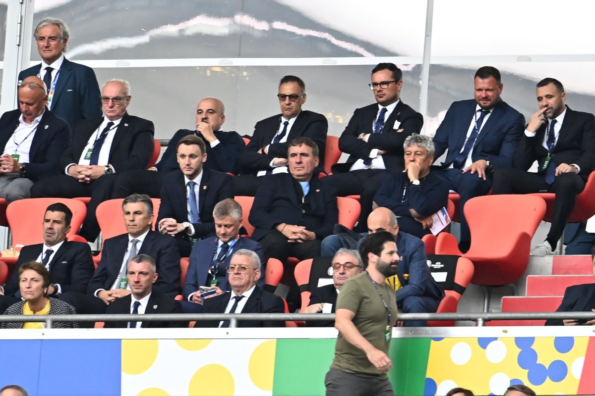 Nicolae Grigore, în lojă la meciul România - Olanda, de la Euro 2024