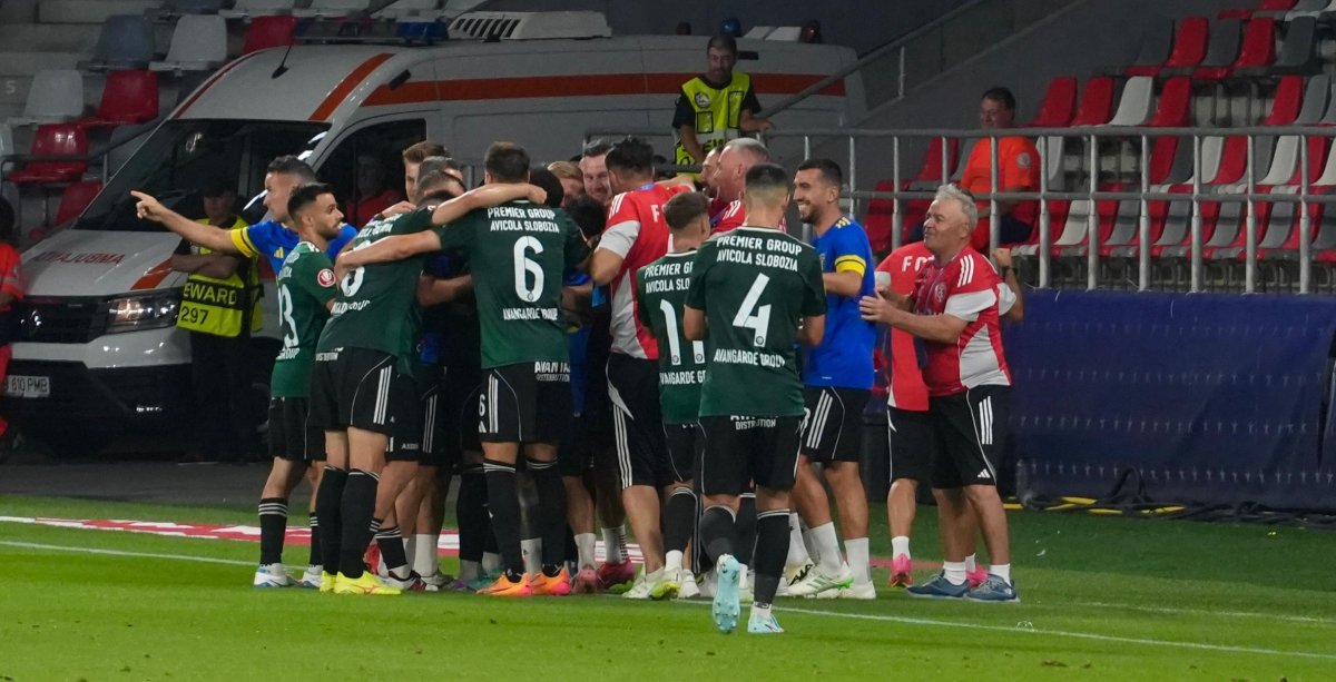 FCSB - Unirea Slobozia 0-1. Surpriză în Ghencea, oaspeții deschid scorul