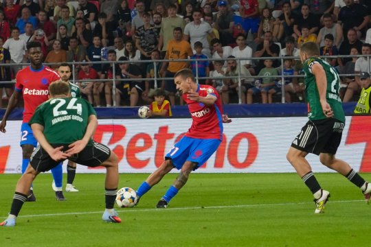 FCSB - Unirea Slobozia 0-1. Campioana continuă serie neagră. Victorie uriașă pentru formația lui Prepeliță