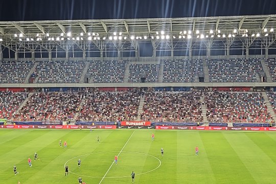 Misterul celor 2.000 de ”fani-fantomă” de la FCSB - Unirea Slobozia