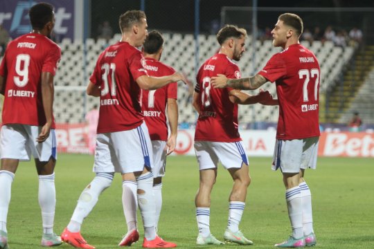 Oțelul Galați - Rapid 1-1. Pas greșit pentru giuleșteni, care rămân totuși neînvinși! Craiova este lider solitar după a cincea etapă