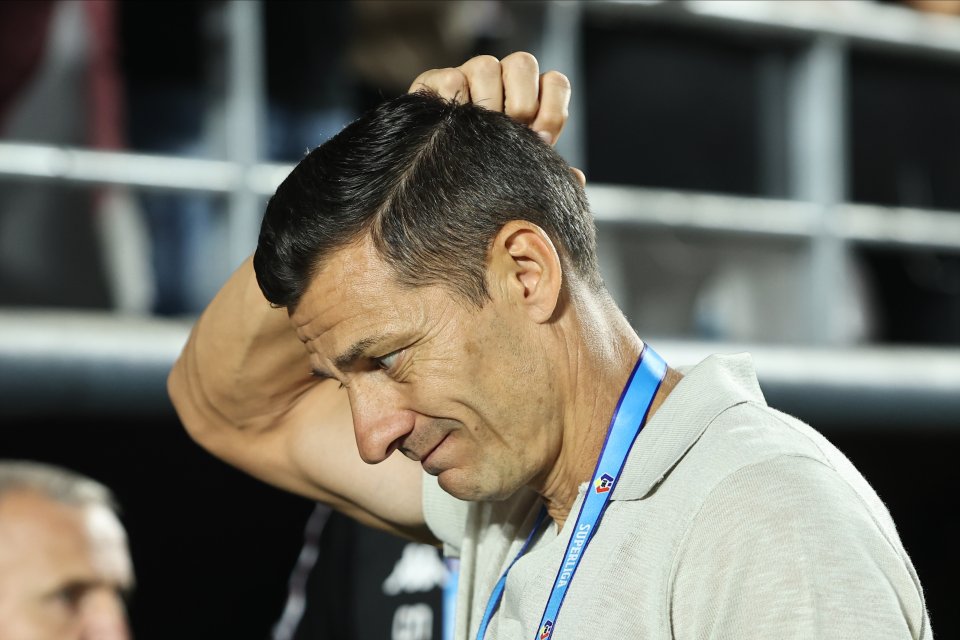 Costel Gâlcă, nervos după remiza cu Oțelul