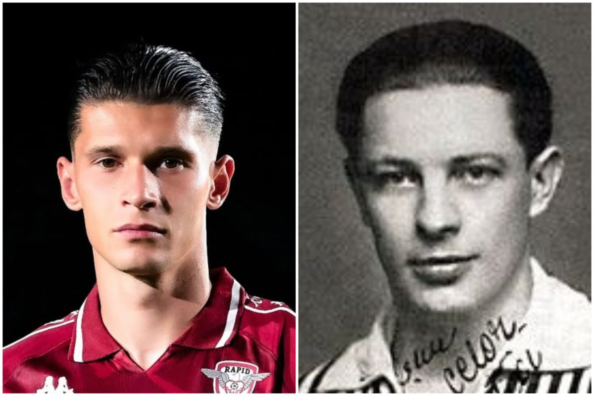 Alexandru Dobre (stânga) și Iuliu Barátky (stânga)