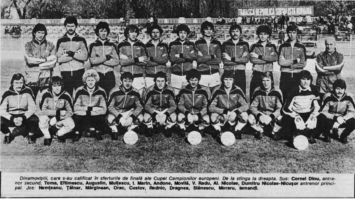 În '82-'83, Dinamo a tranșat în favoarea sa duelul pentru titlu cu U Craiova, apoi a avut cel mai bun parcurs european, oprindu-se doar în semifinalele CCE