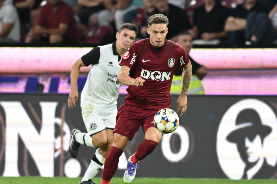 Louis Muteanu nu va face parte din lotul CFR-ului pentru meciul cu Braga