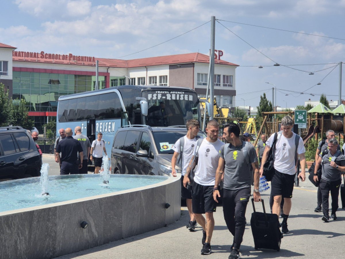 FCSB, înconjurată de bodyguarzi la sorirea în Priștina! Campioana României nu va avea parte de susținerea suporterilor